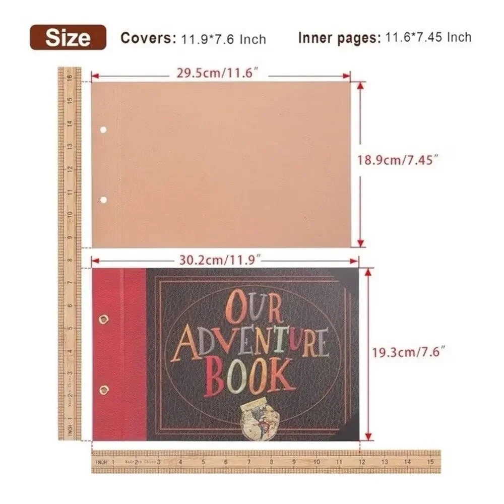 Our Adventure Book Scrapbook‎ Photo Album NEW